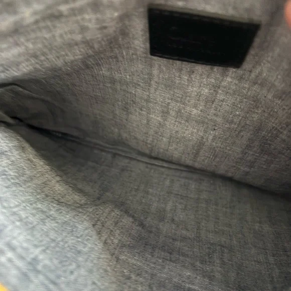 Clare V. Silver and Gold Woven Flat Clutch w/tabs - Picture 4 of 8